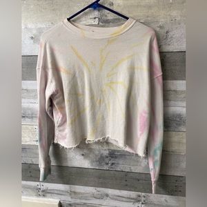 Love Vintage cropped sweatshirt